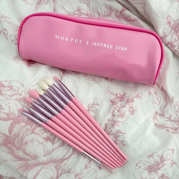 Unused Morphe x Jeffree Star Pink Brush set - Picture 1 of 4